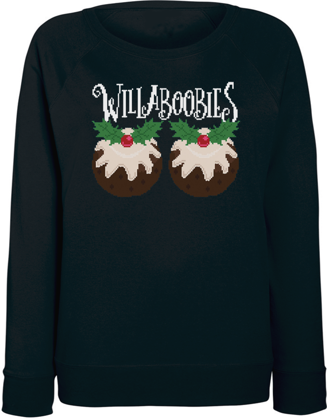 

Женский свитшот Fat Cat Willaboobies (чёрный)  44271, Женский свитшот Fat Cat Willaboobies (чёрный) L 44271