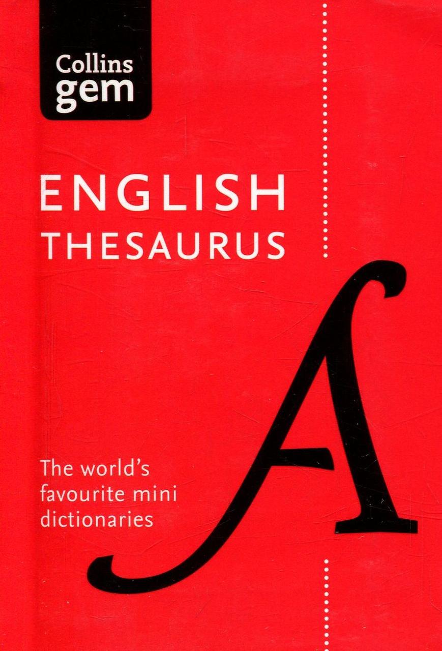 

Collins Gem English Thesaurus