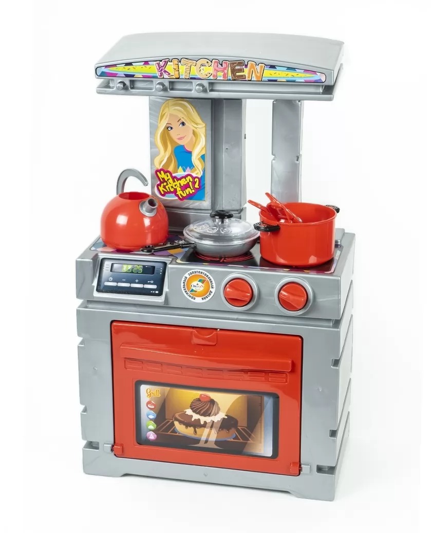 

Fashions • Детская кухня My Kitchen Fashions 35х20х51 см серый (28019-т)