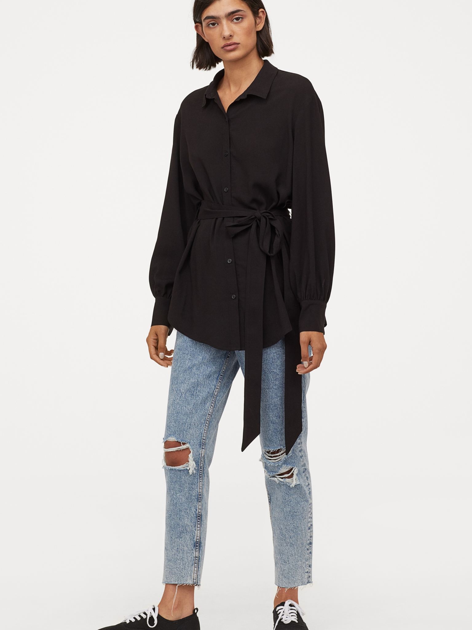

Блузка H&M 885543b14 XS Черная