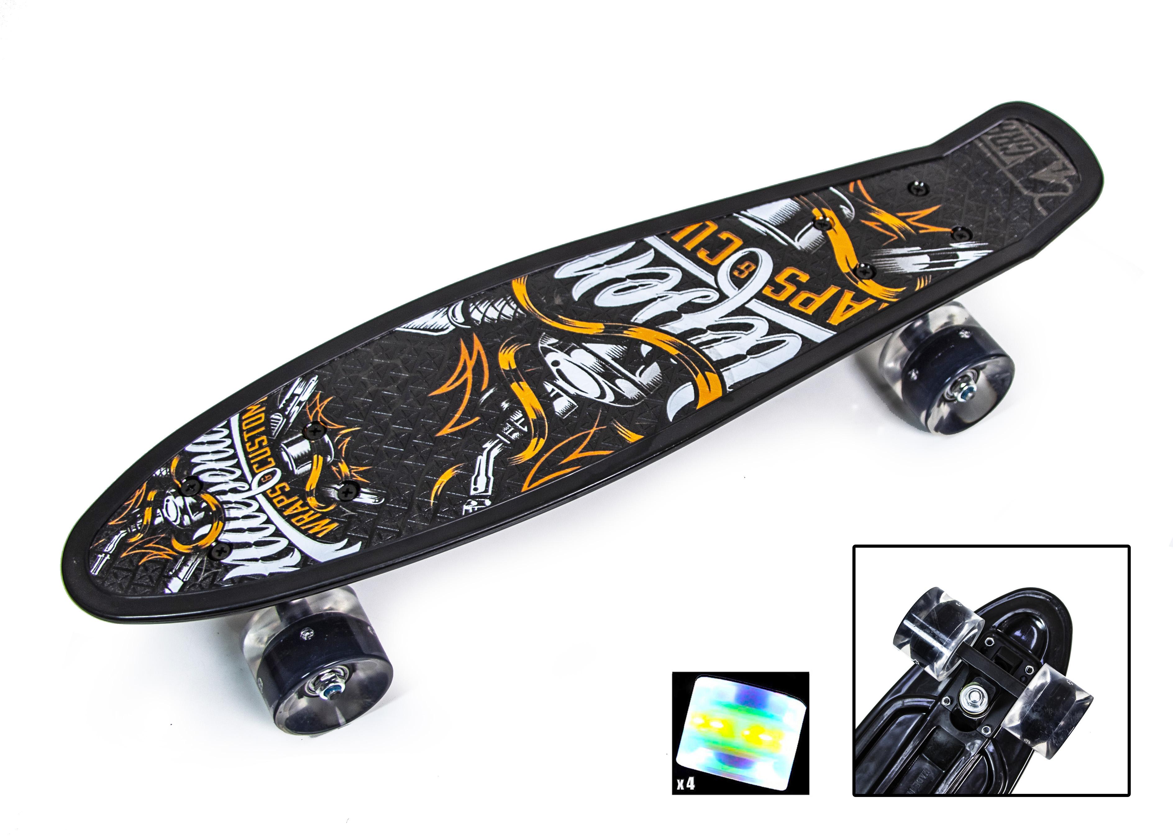 

Пенни Борд Penny Board "Independent" Светящиеся колеса
