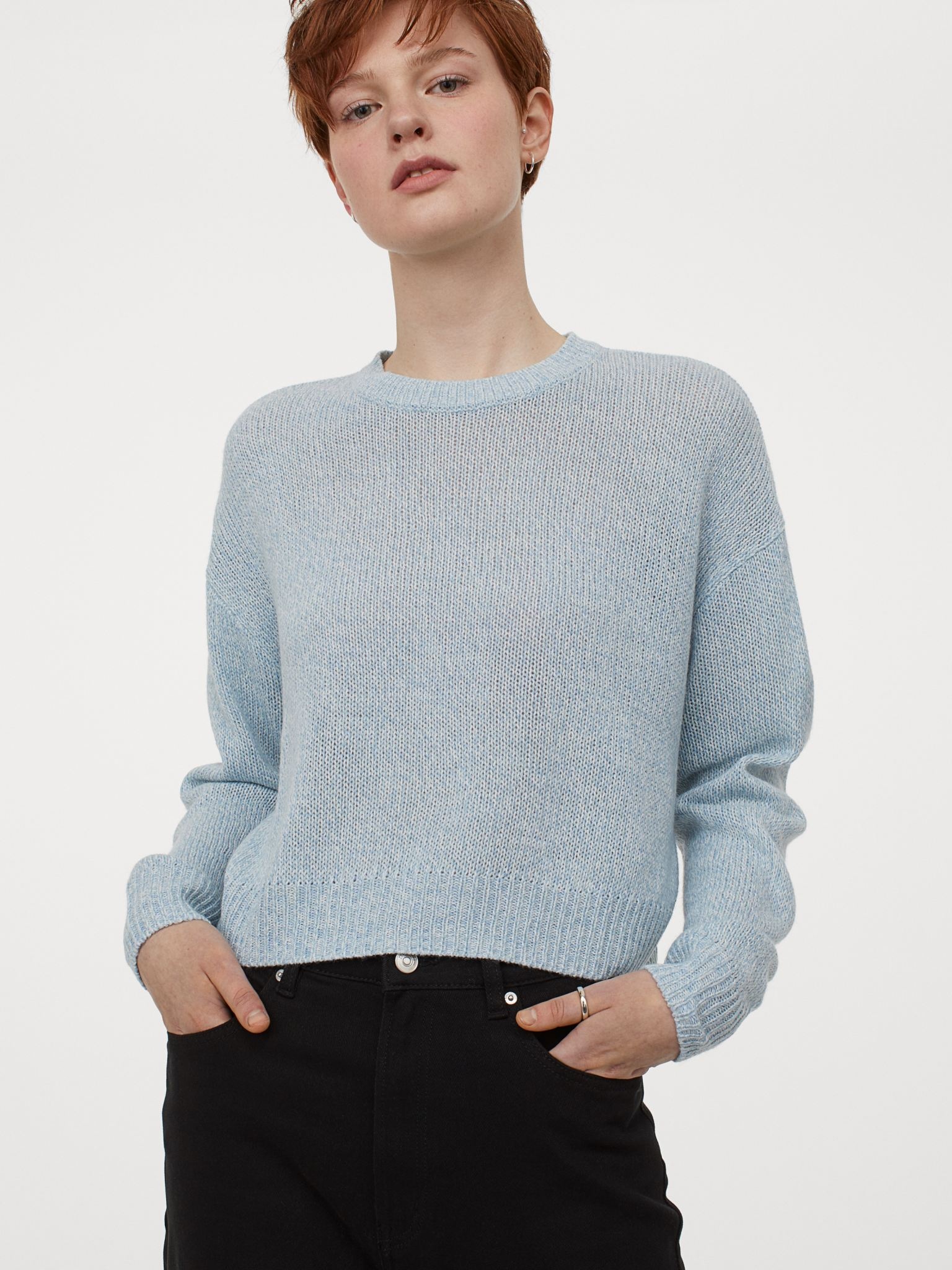 

Джемпер H&M 902518b16 S Голубой