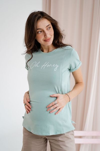 

Футболка для вагітних і годуючих To Be 3180041-71 3XL М'ятний 2900000395831