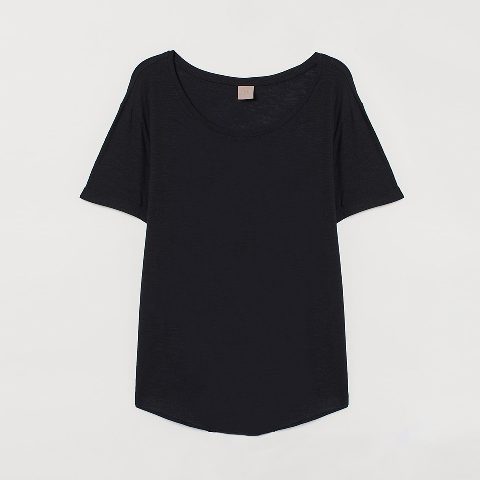 

Футболка H&M 9001761b10 XL Черная
