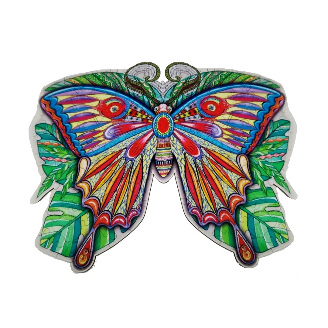 

Деревянный пазл Бабочка PZ7