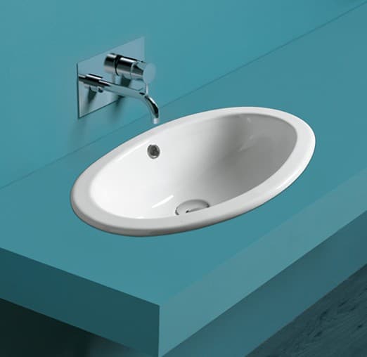 

Раковина врезная Simas, white (S 50P BL)