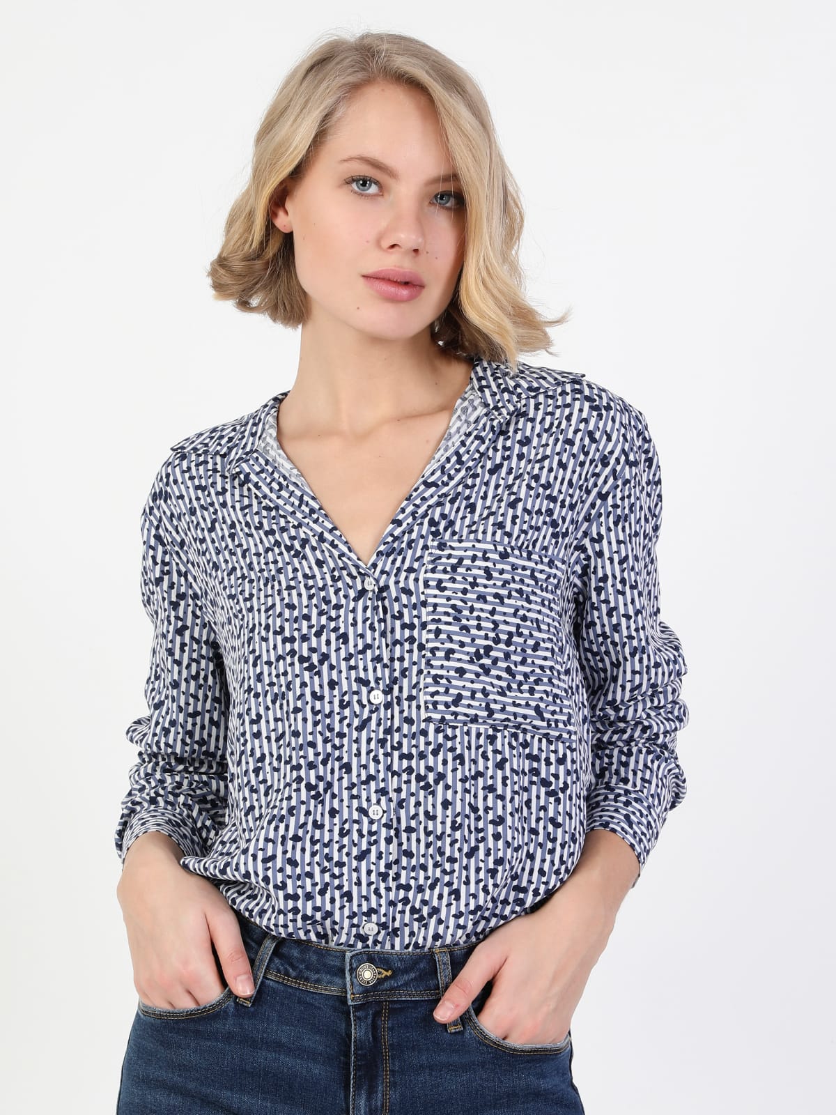 

Рубашка Colin's CL1051594NAV XS Navy