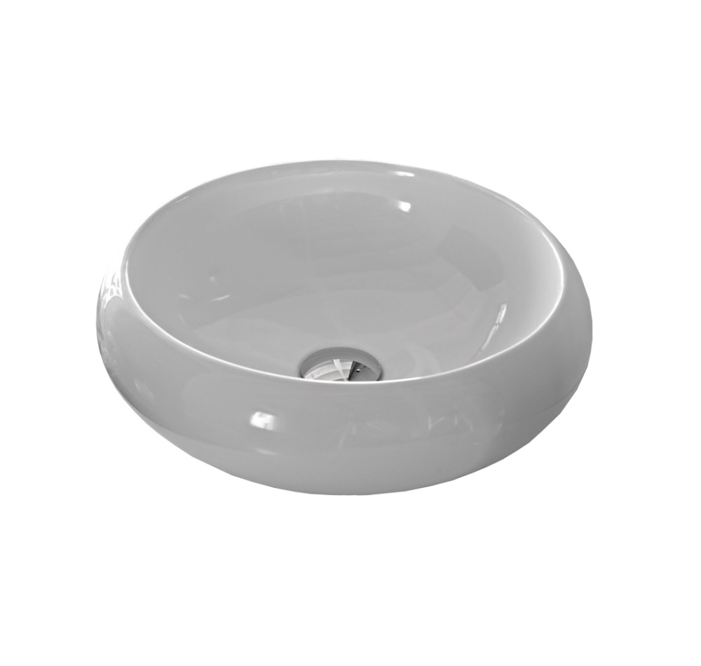 

Раковина накладная Hidra Tao, white glossy (TA19 001)