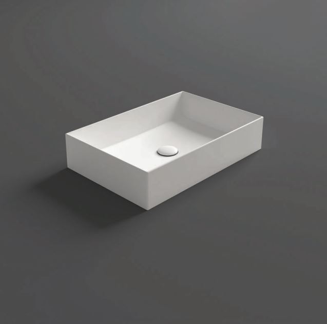 

Раковина накладная Simas Agile, white glossy (AG60 BL)