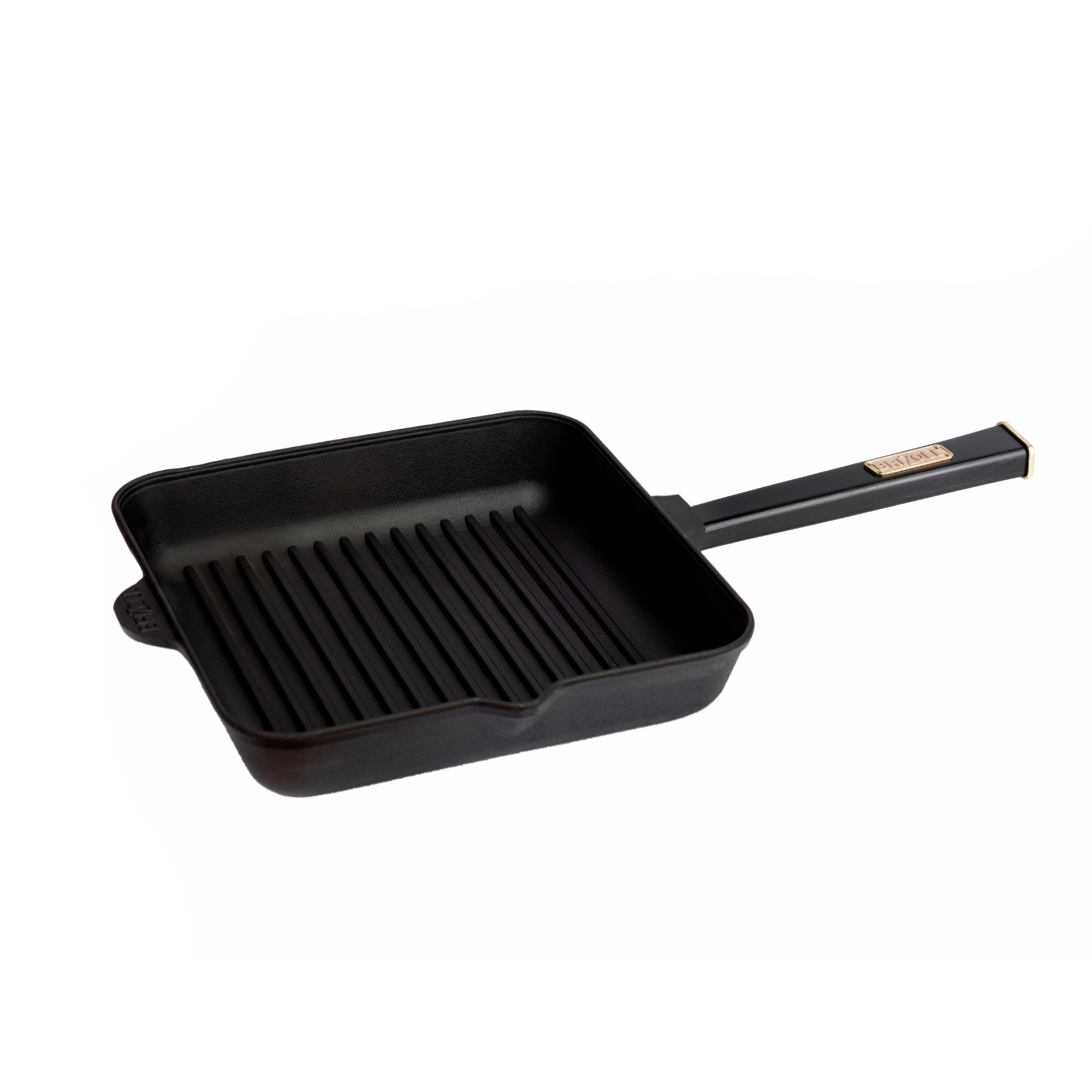 

Чугунная сковорода гриль Optima-Black, 280х28х50мм Brizoll O282850G-P1
