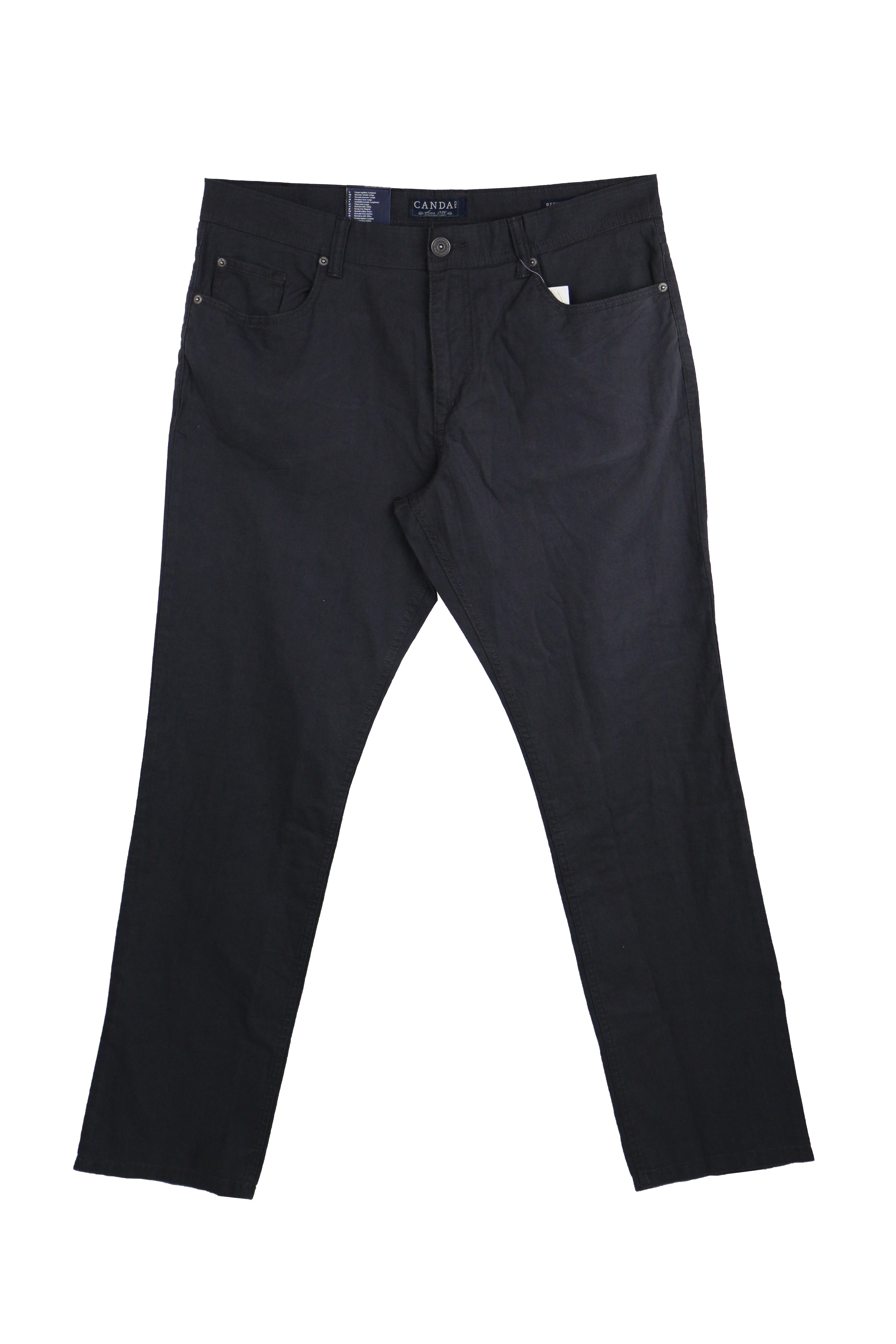 

Легкие льняные брюки C&A 36/32 темно серый WE-880019
