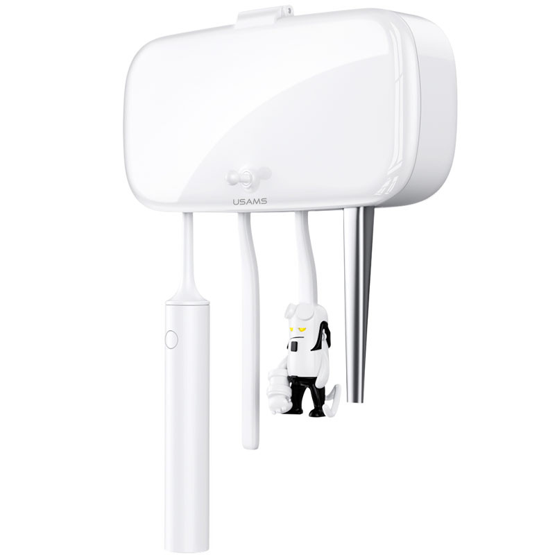 

Дезинфектор для зубных щеток ультрафиолетовый стерилизатор USAMS UV Toothbrush Sterilizer US-ZB183 White