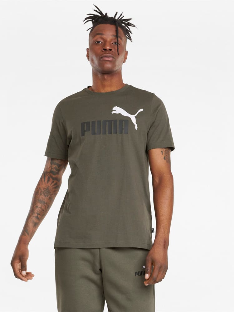 

Футболка Puma ESS+ 2 Col Logo Tee 58675944 XL Grape Leaf