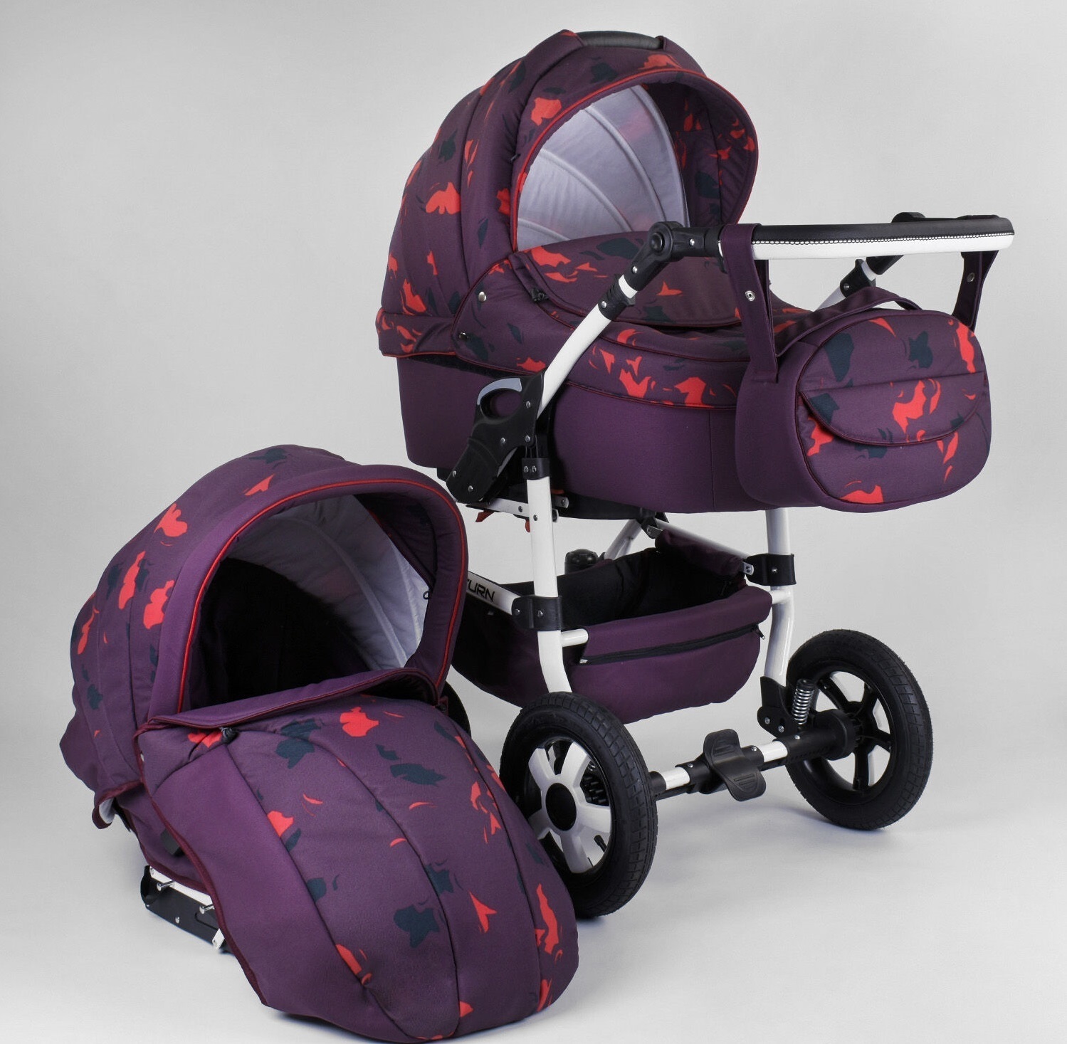 

Универсальная коляска 2 в 1 Victoria Gold Saturn 3 0140-С11 Purple (0140-С11)