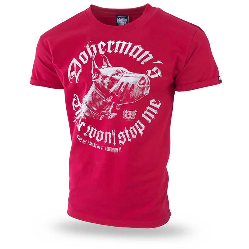 

Футболка Dobermans Aggressive Dangerous Dog TS242RD XXL Красный