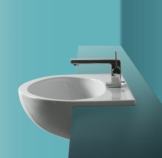 

Раковина полувстраиваемая Simas, white glossy (S 58 BL)