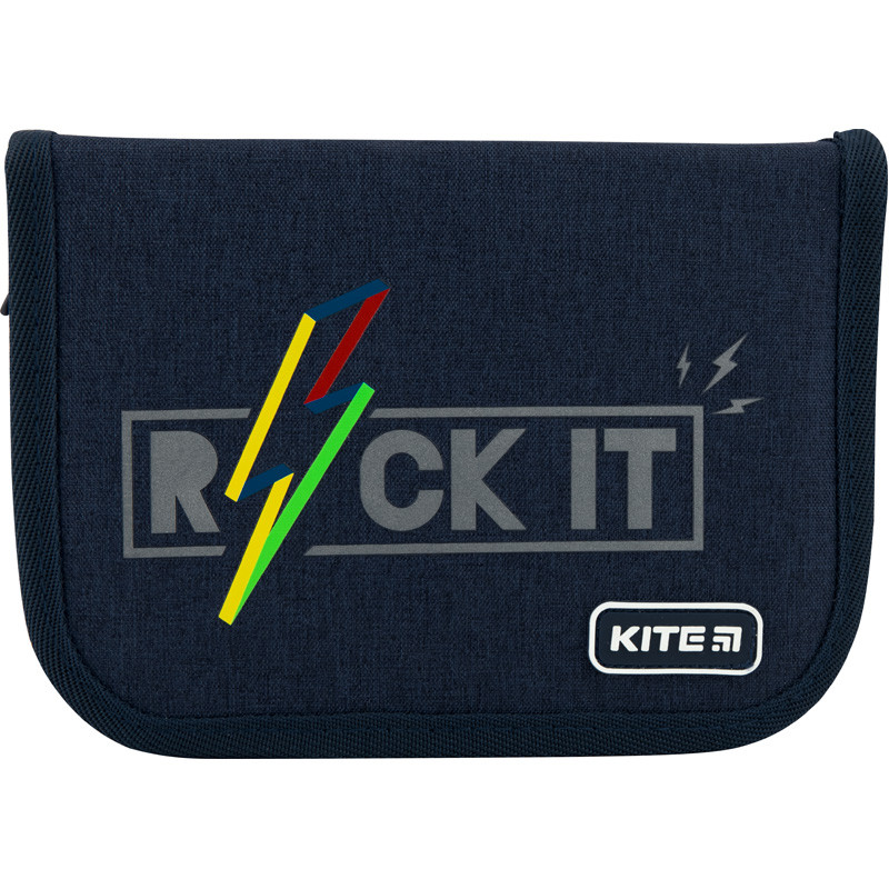 

Пенал без наполнения Kite Education Rock it K20-622-10 1 отделение 2 отворота