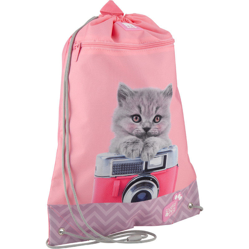 

Сумка для обуви с карманом Kite Education Studio Pets SP20-601M-2