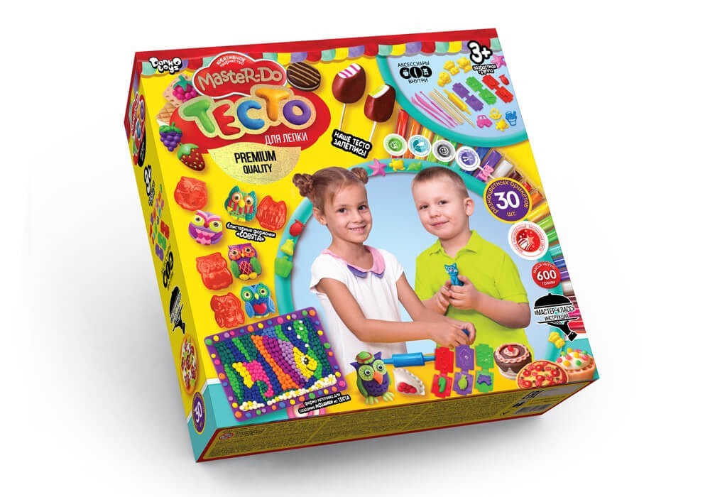 

Набор теста для лепки Danko Toys Master Do 7651DT, 30 цветов
