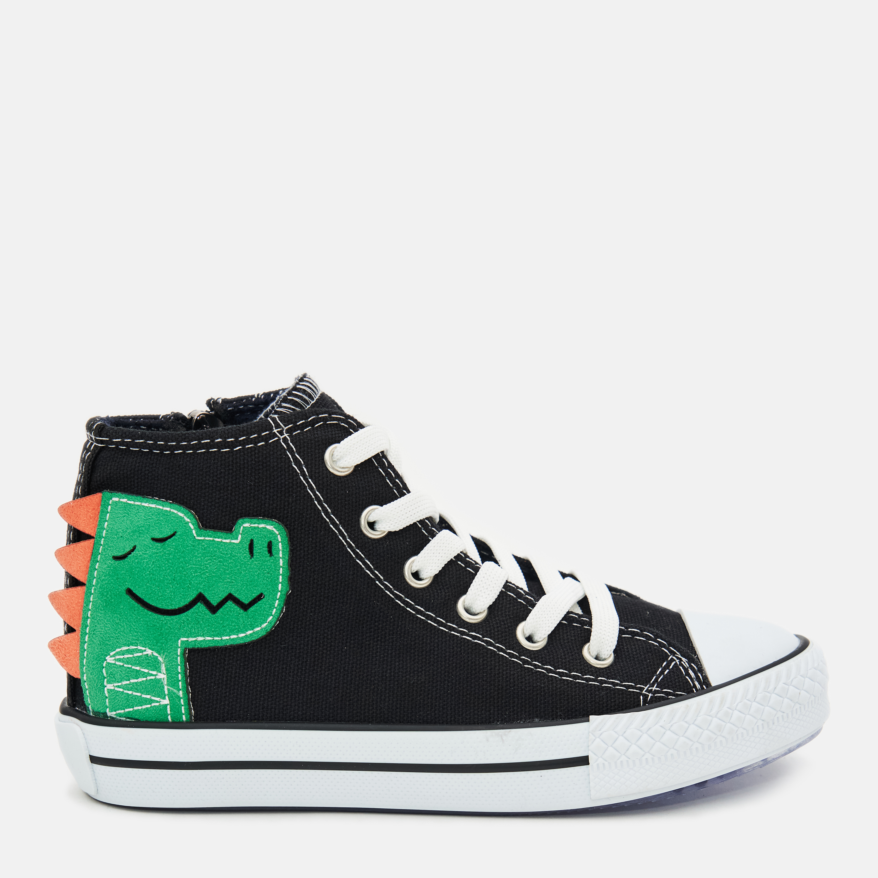 

Кеды детские VUVU KIDS Black linen. dino 2202 6 22 Черные