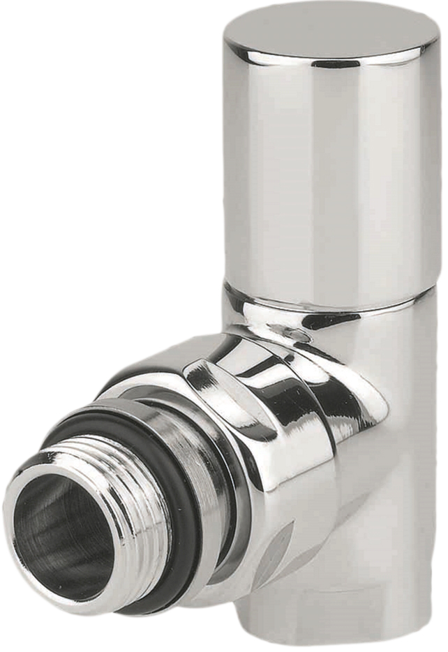 

Кран радиаторный Carlo Poletti CYLINDER угловой 1/2" хром (V30310B)