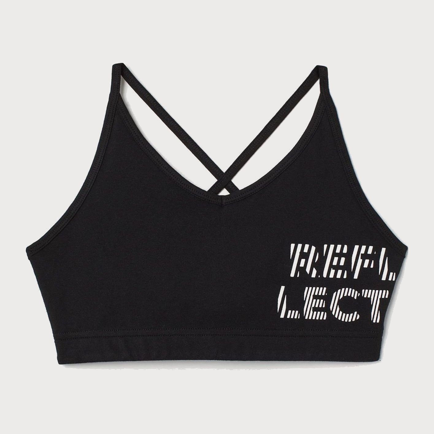 

Спортивный топ H&M 1707-7107889 XS Черный