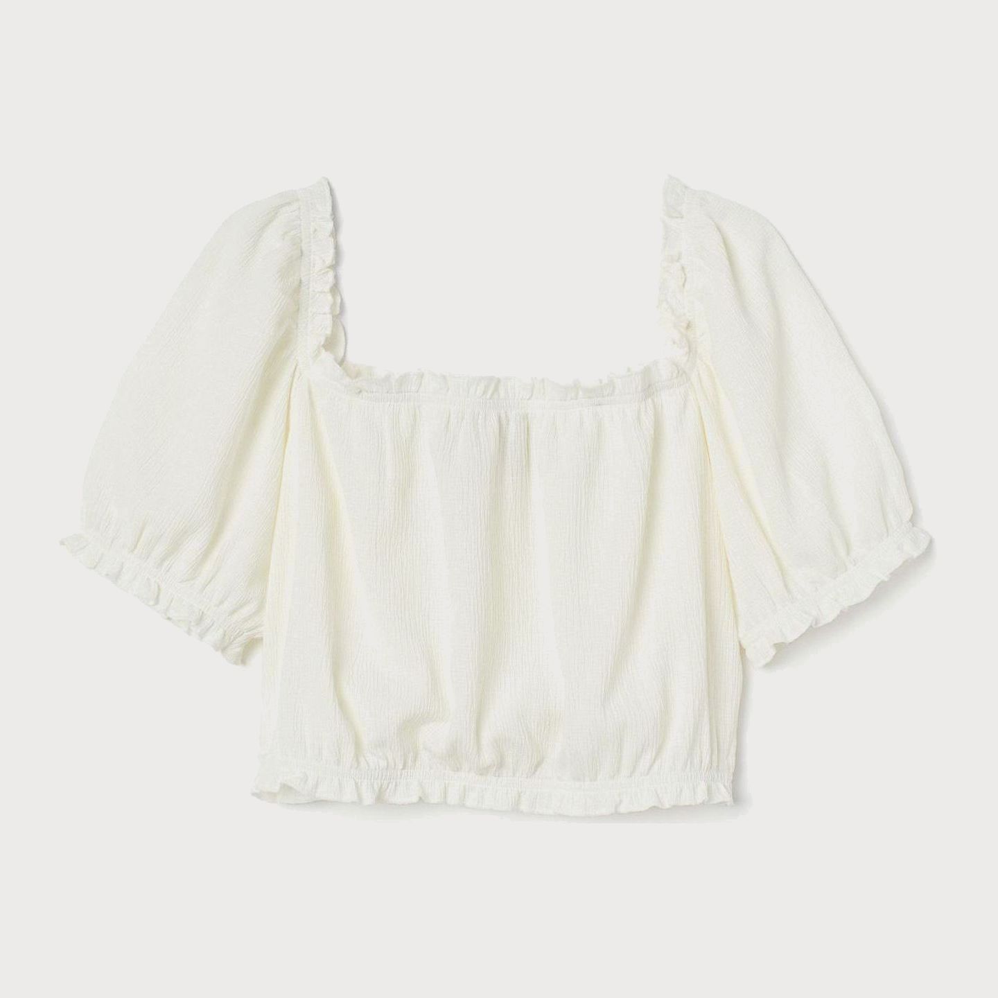 

Топ H& 1607-8592080  Молочный, Топ H&M 1607-8592080 M Молочный