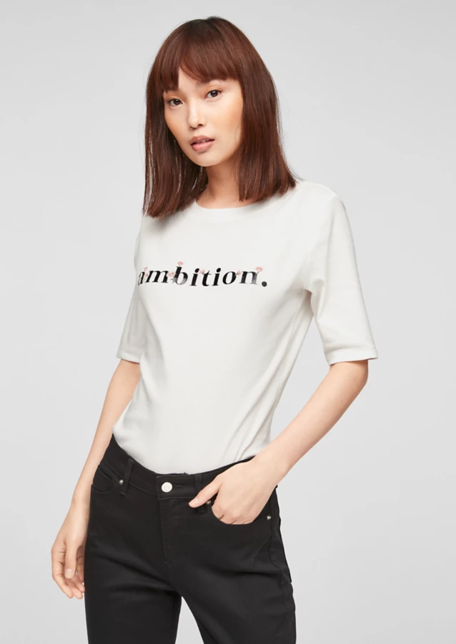 

Футболка s.Oliver SLIM FIT 34 Белый 14.103.32.X054-02D3