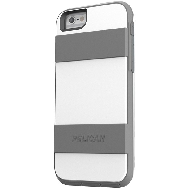 

​Противоударный чехол бампер Pelican Voyager Apple Iphone 6 plus + Iphone 6s plus + white/grey