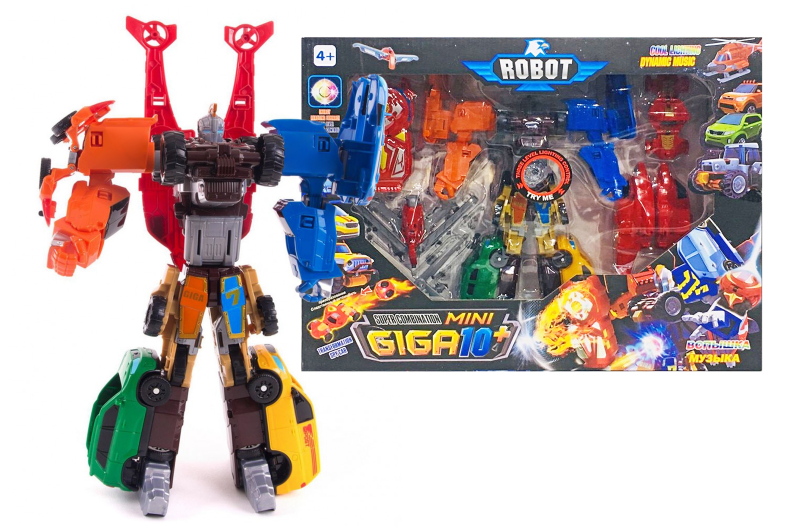 

Трансформер A-Toys Robot Giga 10 43*33*11 см. 339-10C+