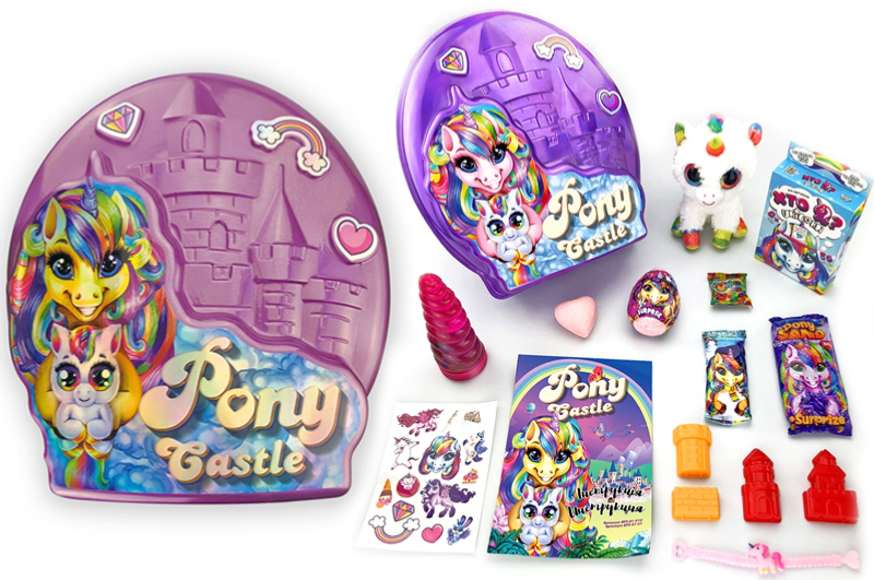 

Креативна творчість Danko Toys Pony Castle BPS-01-01U