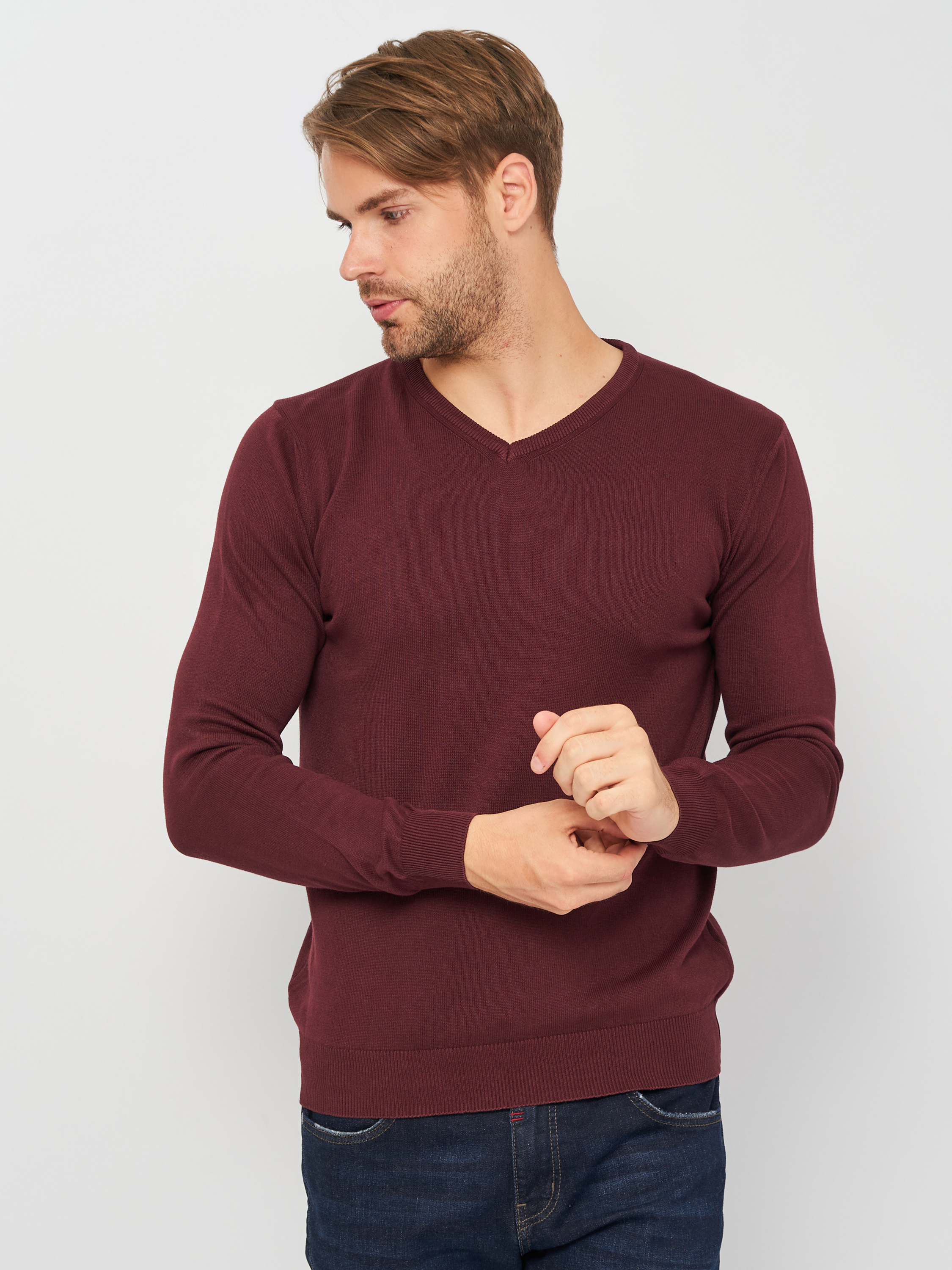 

Пуловер Koton 0KAM92074LT-456 S Wine