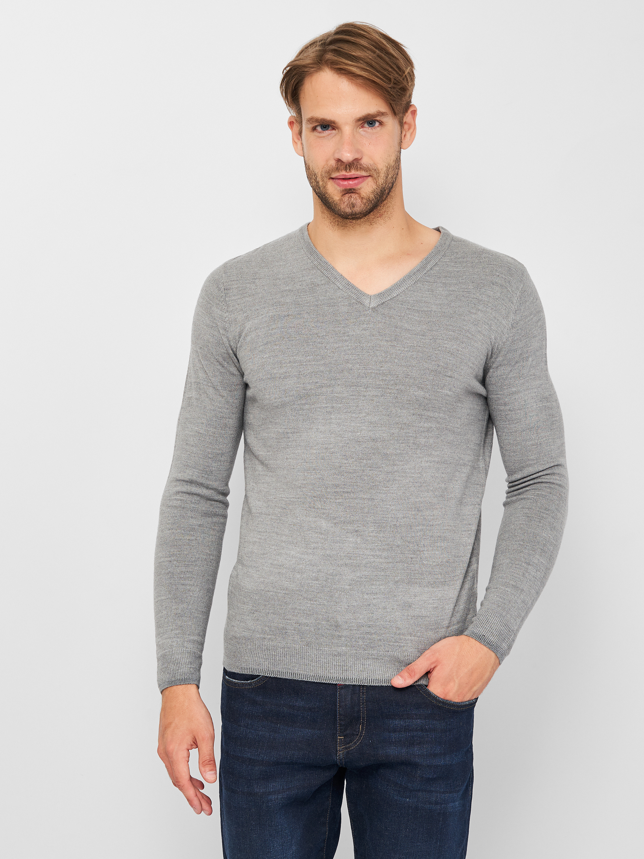 

Пуловер Koton 9KAM95006LT-023 XL Grey