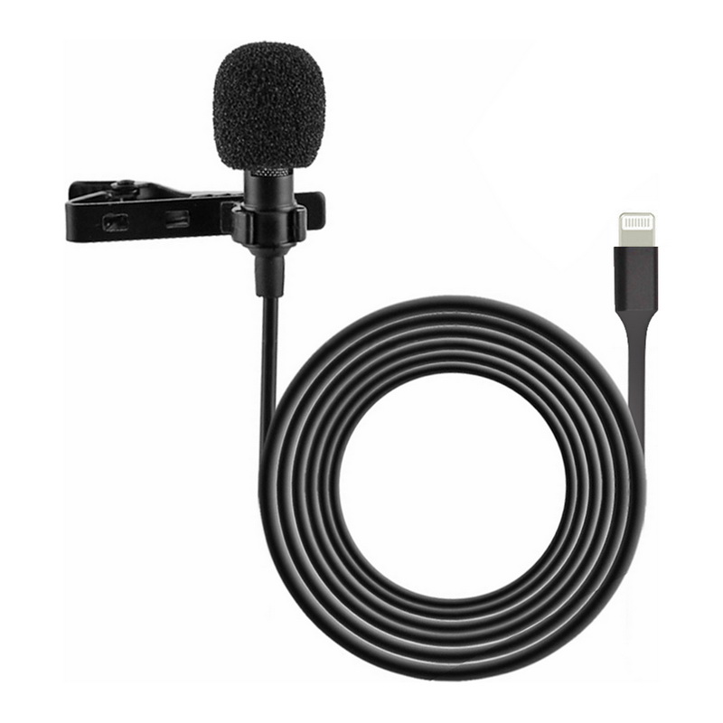

Петличный микрофон для iPhone, iPad с разъемом Lightning Perfect iMic (48249)