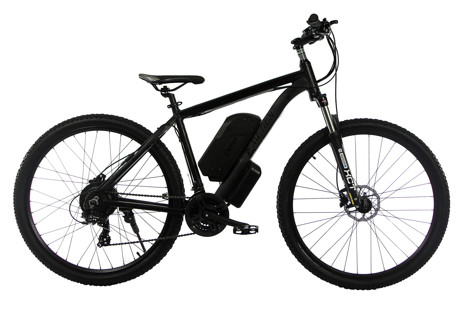 

Электровелосипед E-motion MTB 27,5" GT 48V 15Ah 700W / рама 19" чёрный матовый