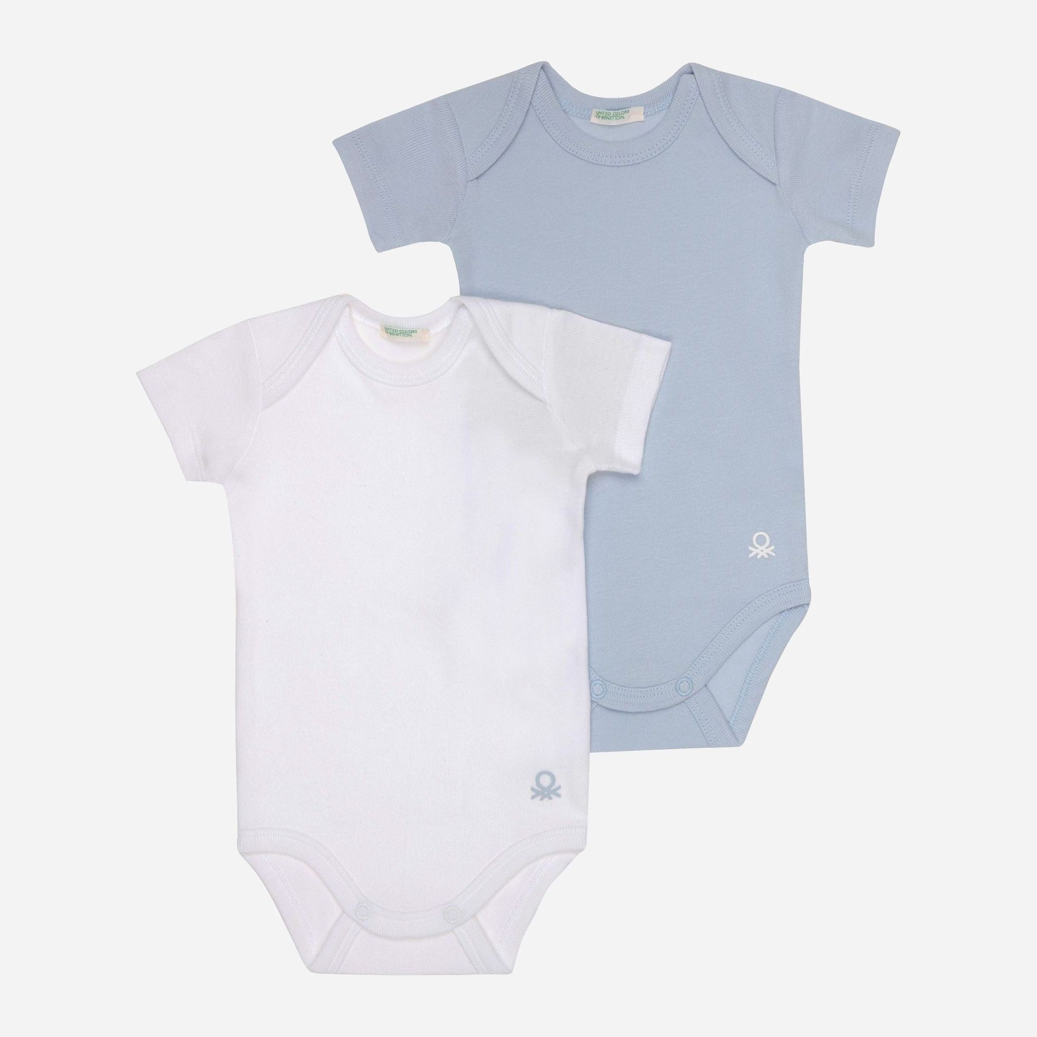 

Боди-футболка утепленная United Colors of Benetton 3VE40B039-912 62 см 2 шт