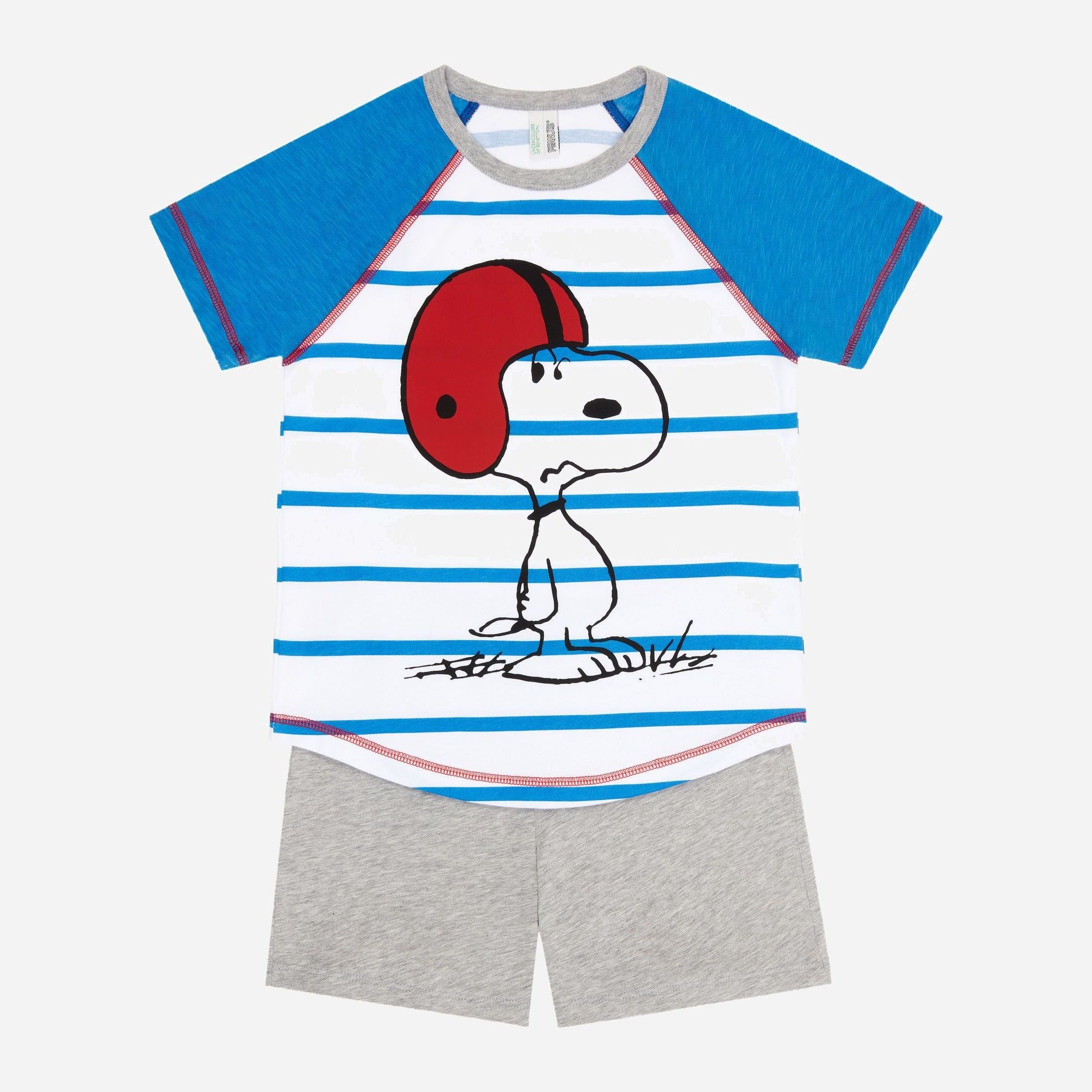 

Пижама (футболка + шорты) United Colors of Benetton 3ARM0P21T-73H 140 см