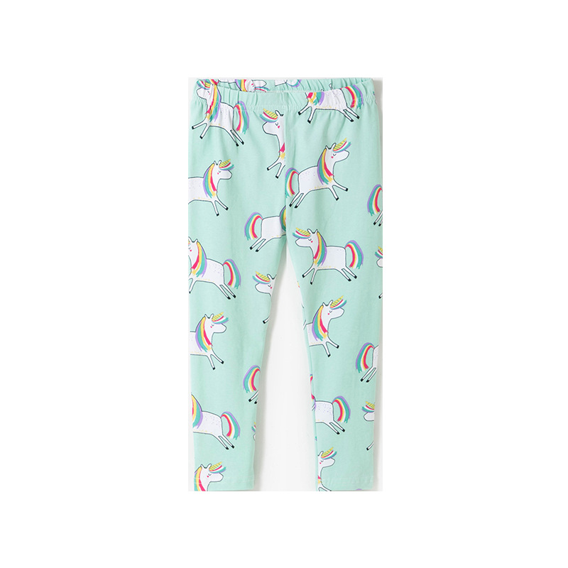 

Леггинсы для девочки White unicorn Berni Kids (110) Бирюзовый