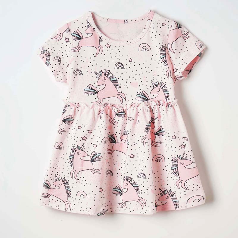 

Платье для девочки Fairy unicorn Berni Kids (130) Розовый