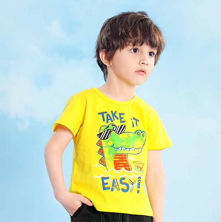 

Футболка для мальчика Take it easy Berni Kids (100) Желтый