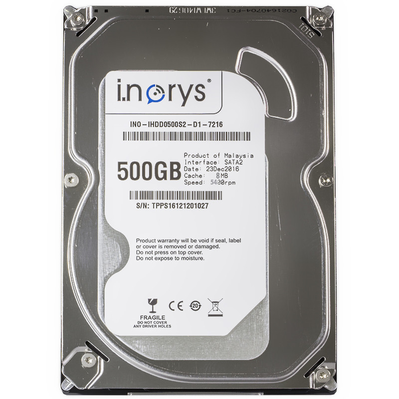 

Жесткий диск i.norys 2,5" 500GB 5400rpm 8MB (INO-IHDD0500S2-N1-5408) для настольного компьютера ноутбука (F_2180-5132)