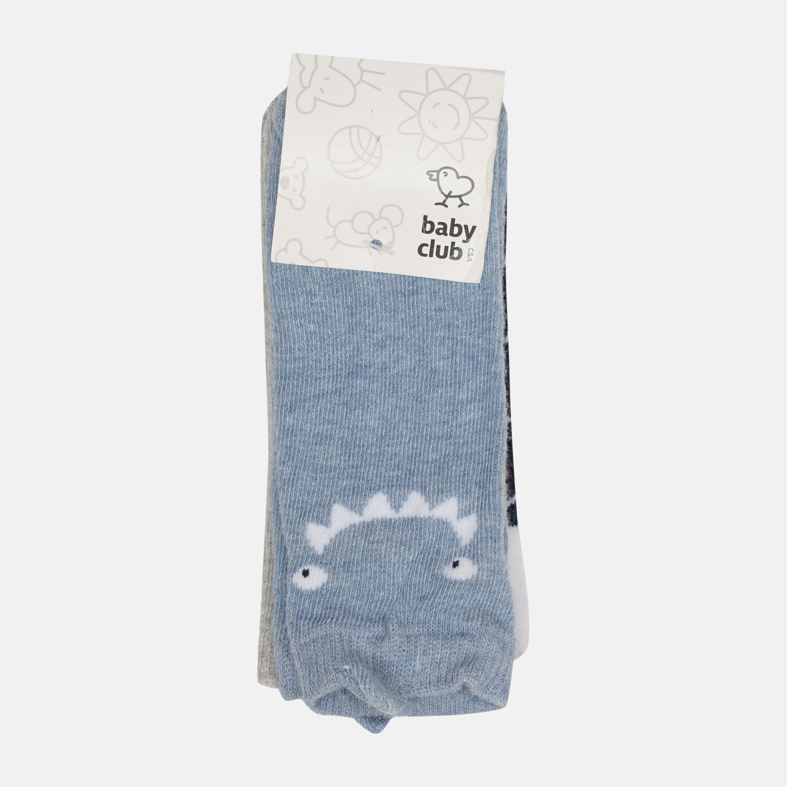 

Набор носков C&A 318-62-7989-617 21-23 (1,5-2 года) 5 пар Синий/Серый