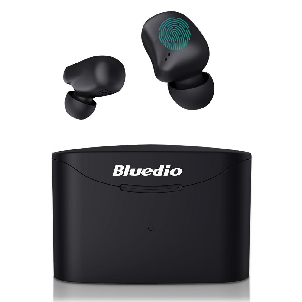 

Беспроводные Bluetooth наушники Bluedio T Elf 2 с зарядным боксом (Черный)