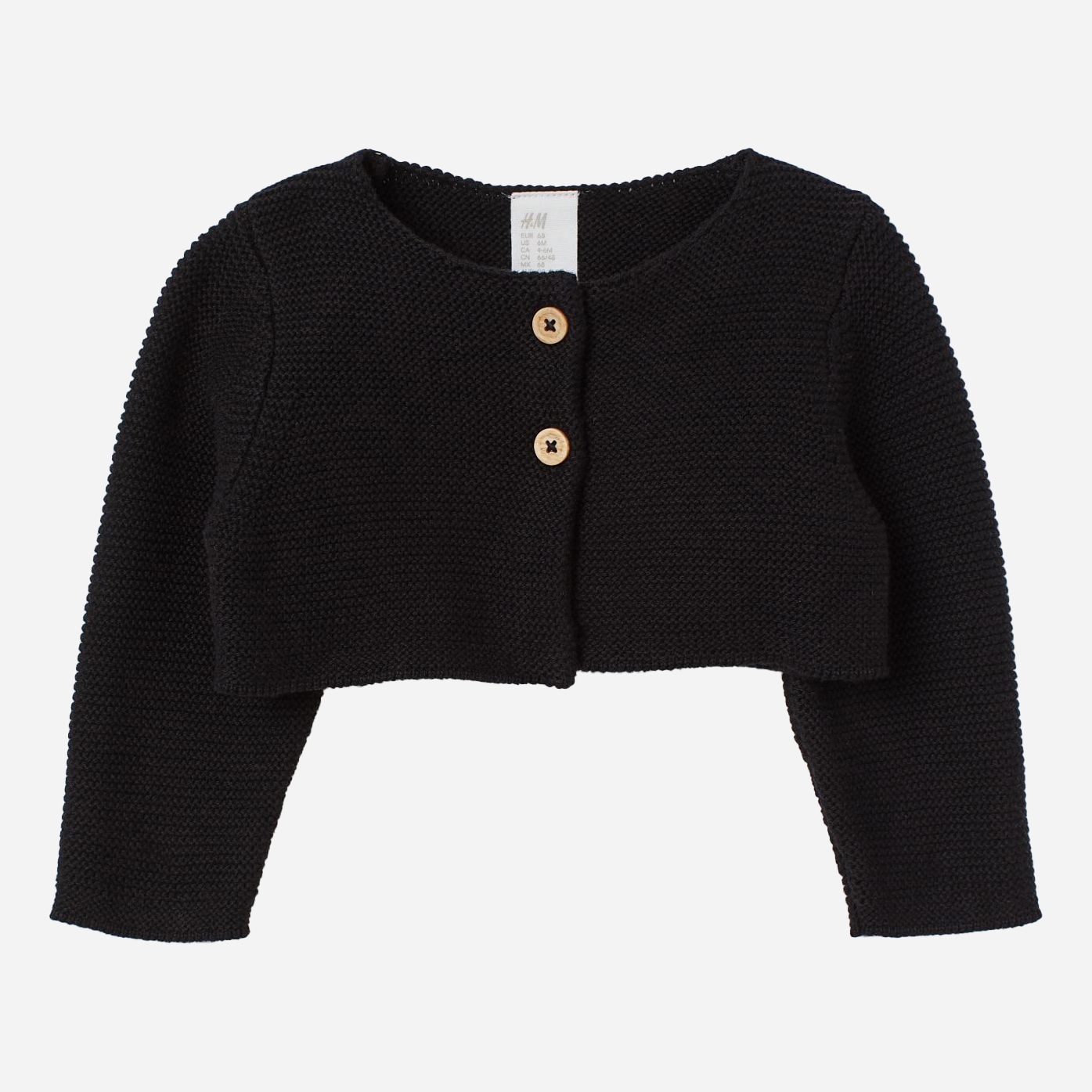 

Болеро H&M 1507-912509 98 см Черное