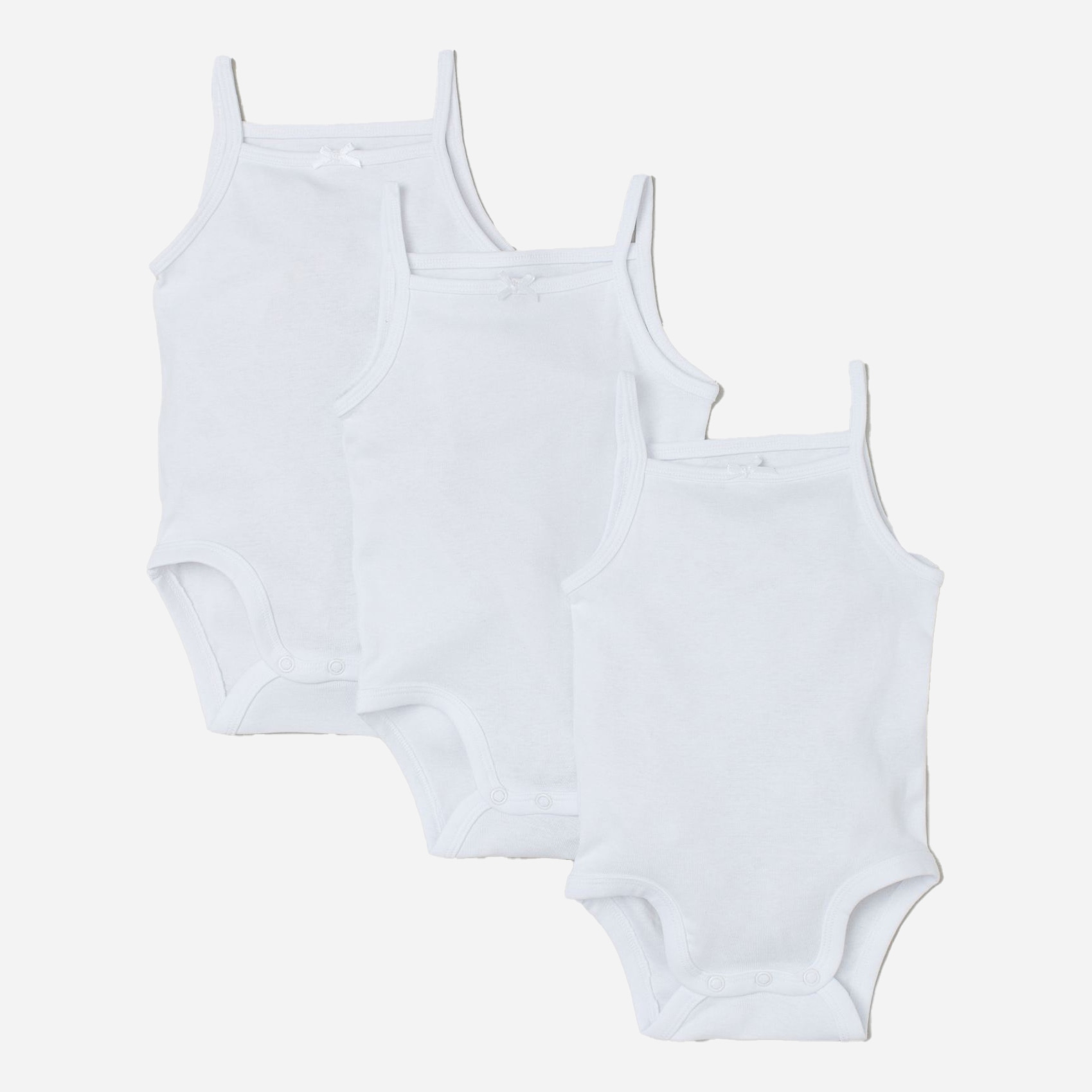 

Боди-майка H&M 807-1467063 3 шт 80 см Белая