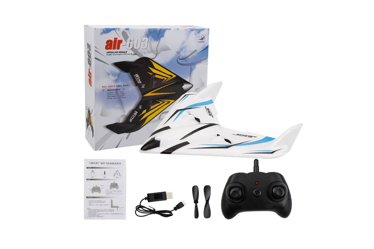 

Самолёт Air-FX603 дистанционное управление белый с синим