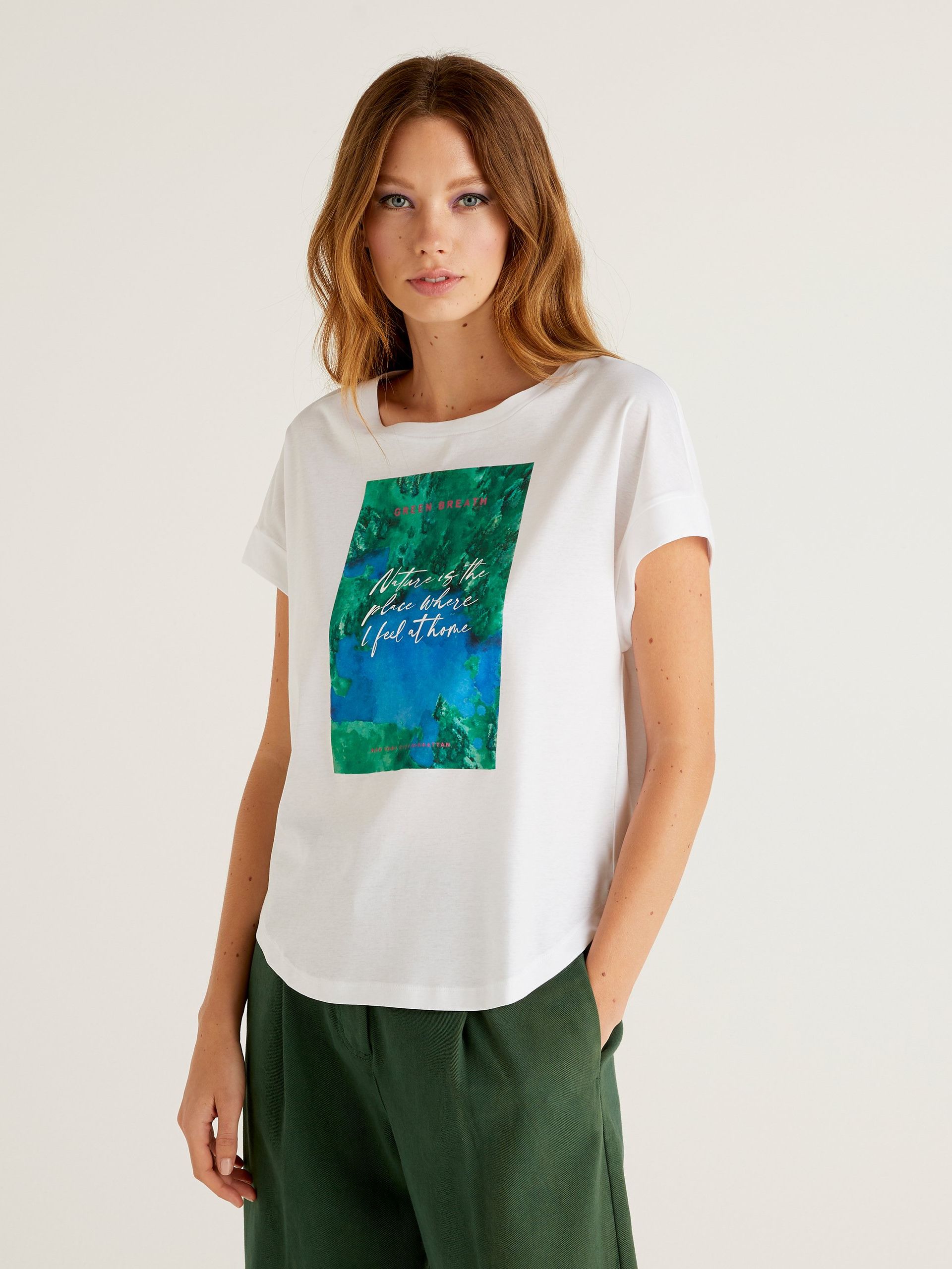 

Футболка United Colors of Benetton 32JWE1AH5-901 XS