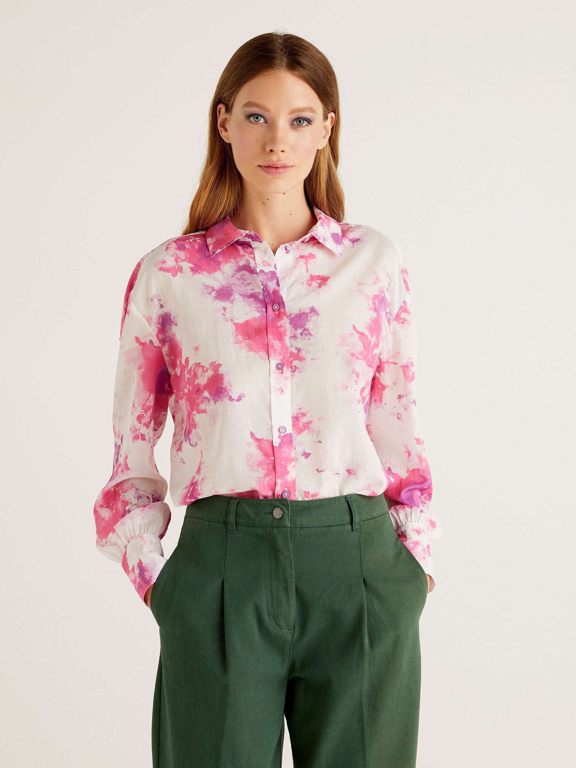 

Рубашка United Colors of Benetton 56C45QD23-68M M
