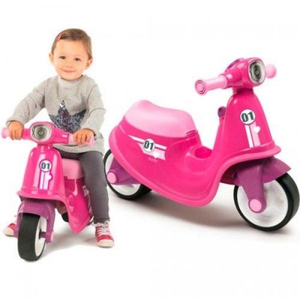 

Детский скутер Pink Smoby