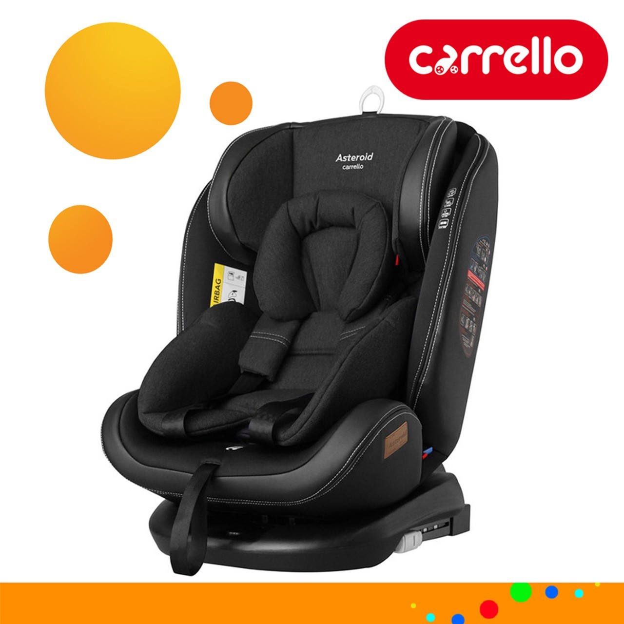 

Детское автокресло Carrello Asteroid CRL-12801 Space Black 0+1+2+3, ISOFIX Черный (CRL-12801 Space Black)
